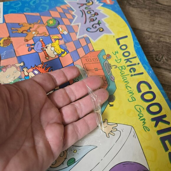 Vintage 1998 Nickelodeon Rugrats Lookie! Cookies! 3-D Balancing Game *BOX DAMAGE - Picture 3 of 10